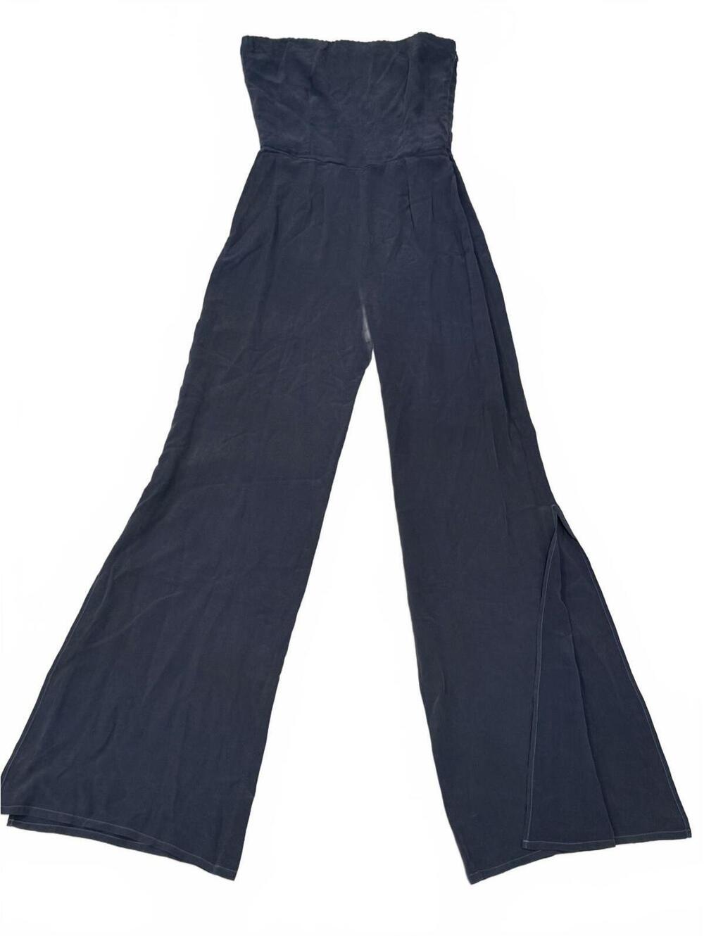 YFB Strapless Wide Leg Jumpsuit in Black XS